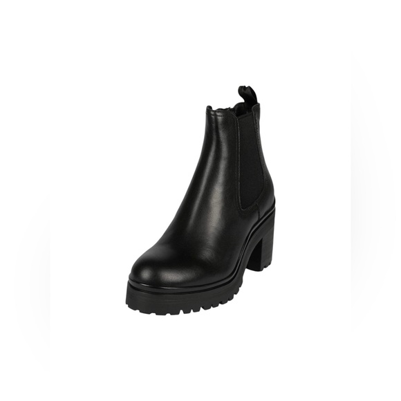 🆕 JEFFREY CAMPBELL | ESCOB HEELED CHELSEA BOOT | BLACK | SIZE: 11 - Picture 2 of 9
